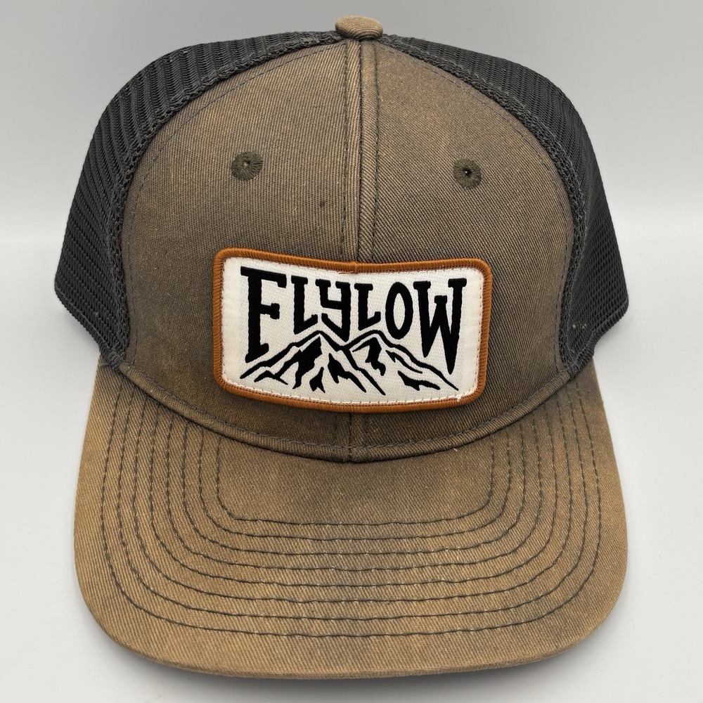 Flylow Undercover Embroidered Logo Mesh Trucker Hat Cap OSFM